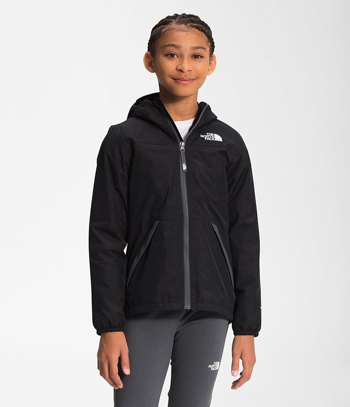 Casaca The North Face Niña Warm Storm Rain Negras - Peru 67308WYEU